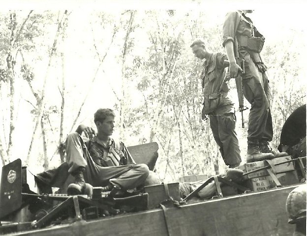 Sargeant Choate, left, Henry Fugate, center,